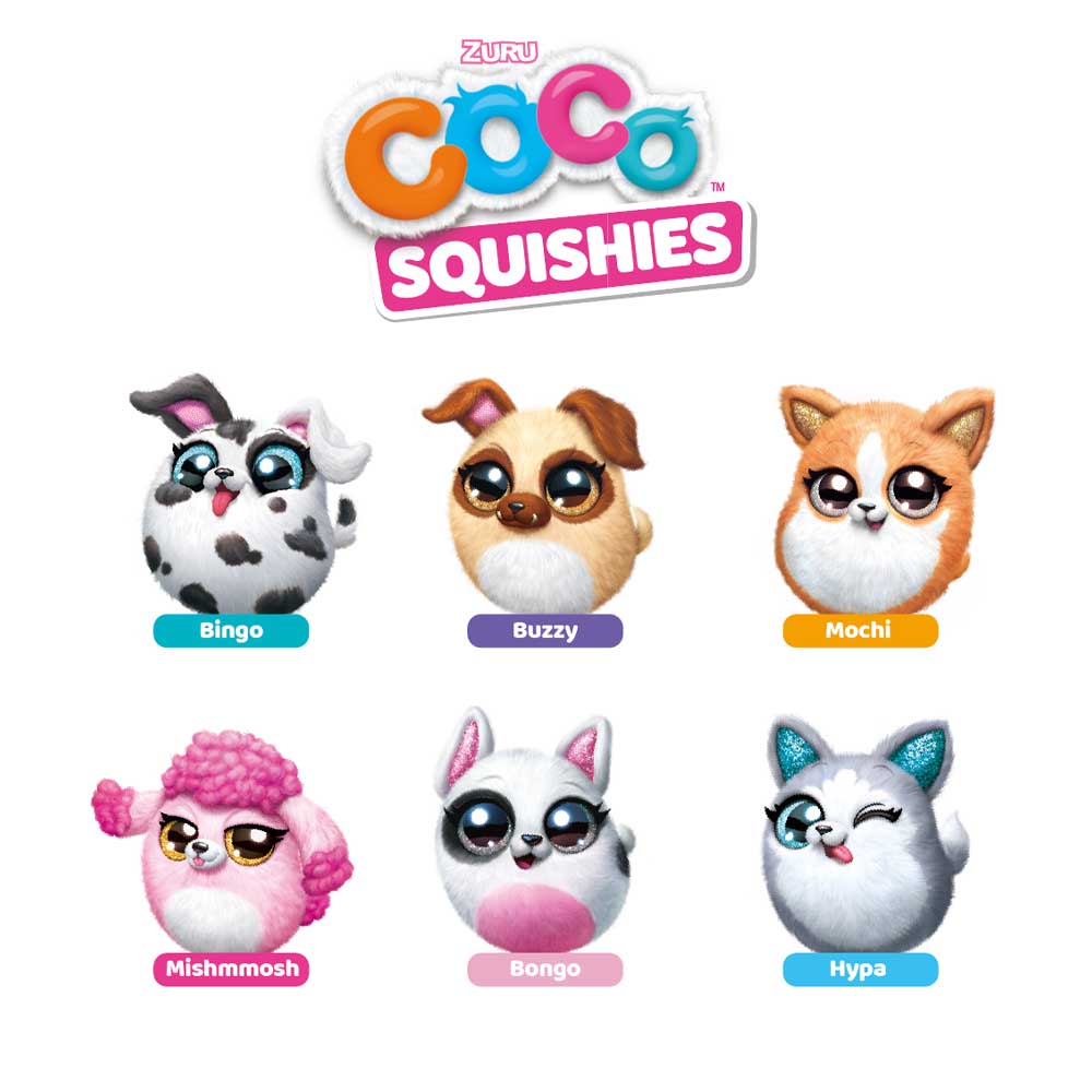 Coco Surprise - Squishies S1 Soft Plush - 12-inch - Assorted 1 pc