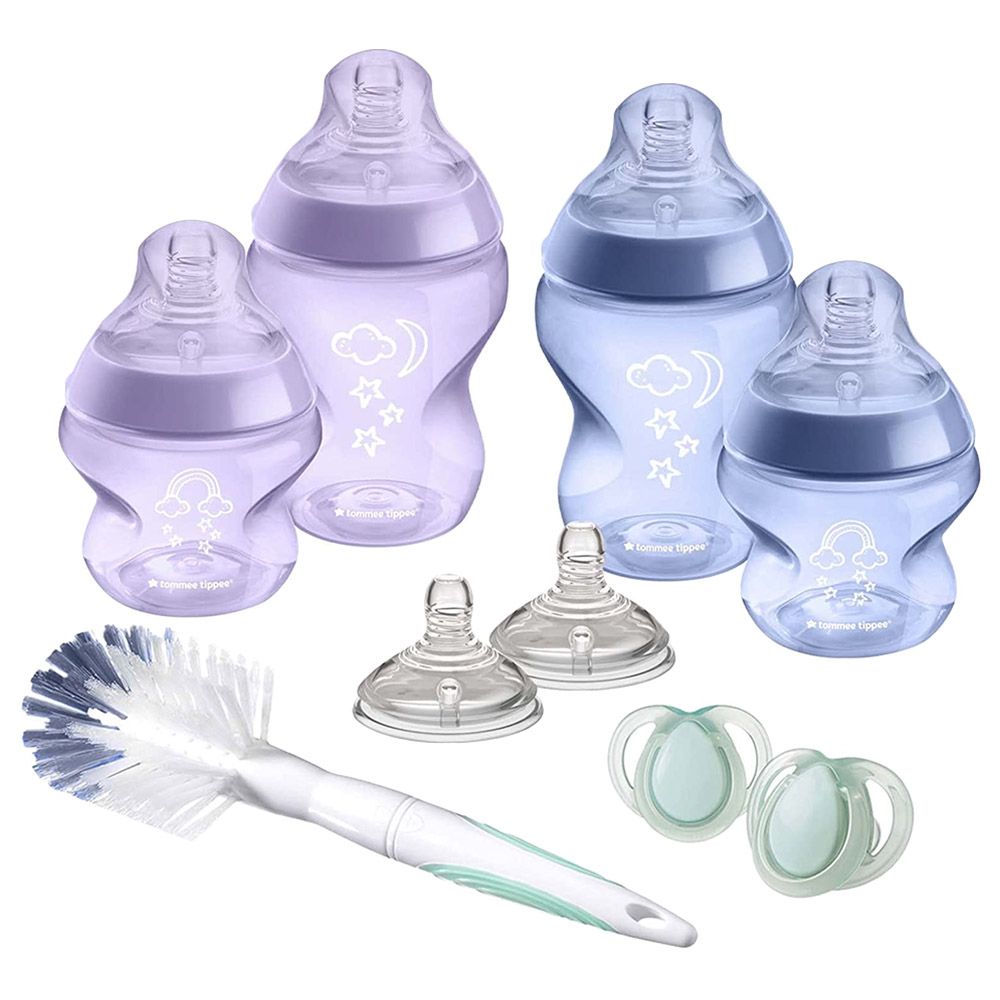 Tommee Tippee Newborn Set Pink Self-Sterilizing - Color May Vary