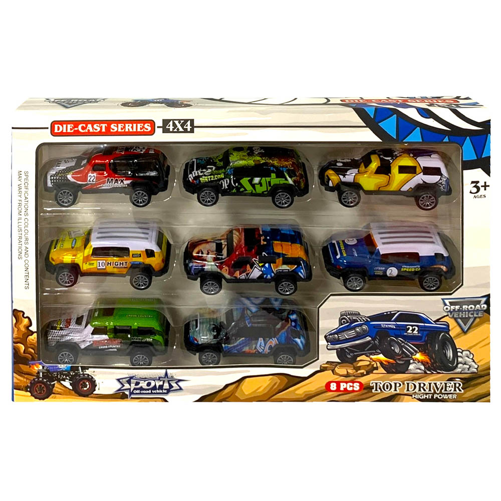 Haj - Die Cast Series 4x4 Pack of 8