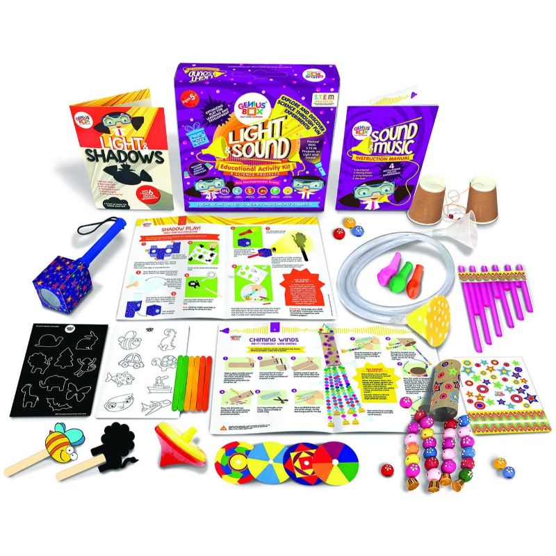 Genius Box - 8-in-1 Light and Sound Educational Activity Kit