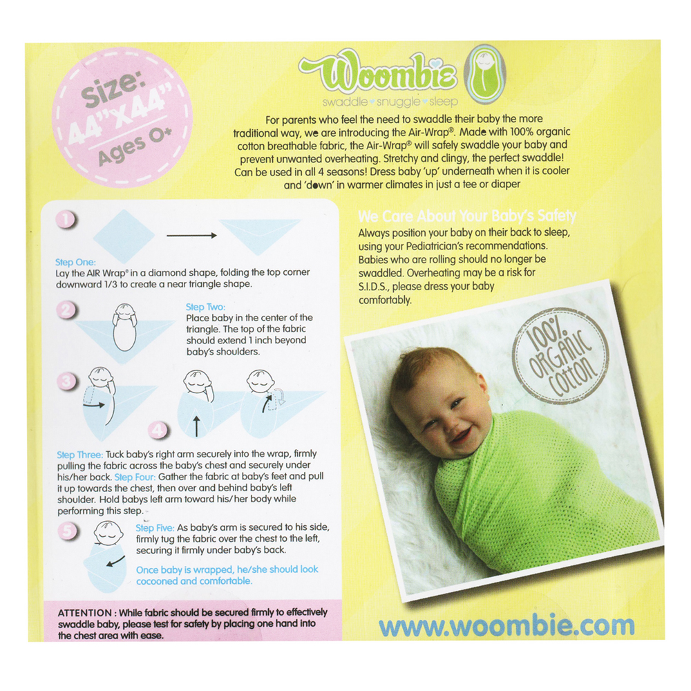 Woombie Old Fashioned Air Wrap - Hot Pink