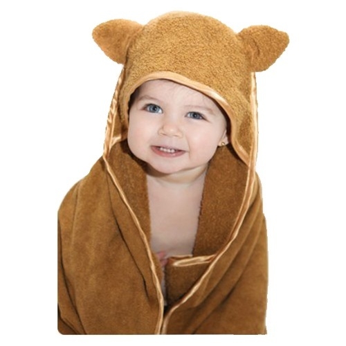 Woombie - Organic Cuddle Towel - Mocha