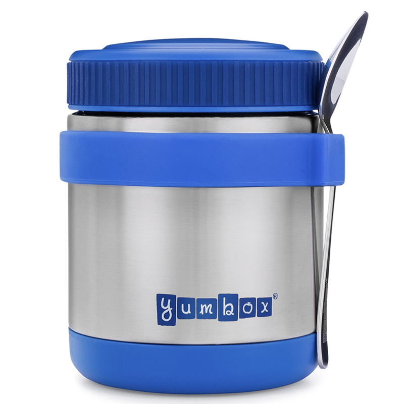 Yumbox Zuppa Jar - Thermal Jar with Spoon Combo 414ml - Neptune Blue