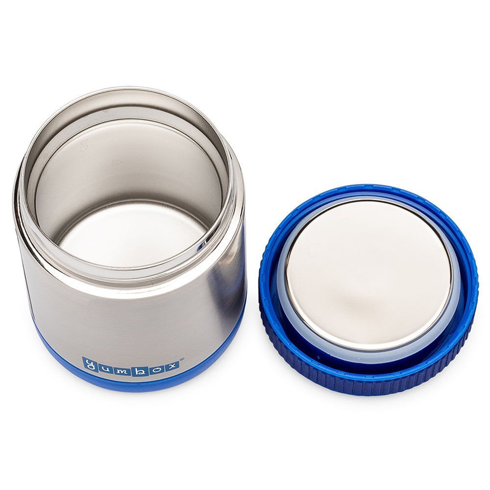 Yumbox Zuppa Jar - Thermal Jar with Spoon Combo 414ml - Neptune Blue