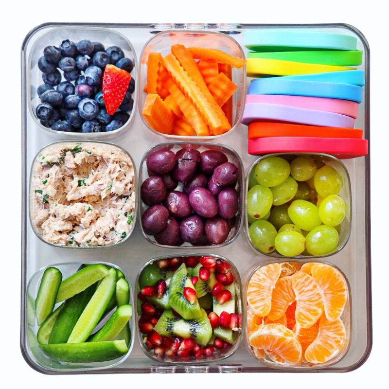 Yumbox - Chop Chop Square Tray for 9 