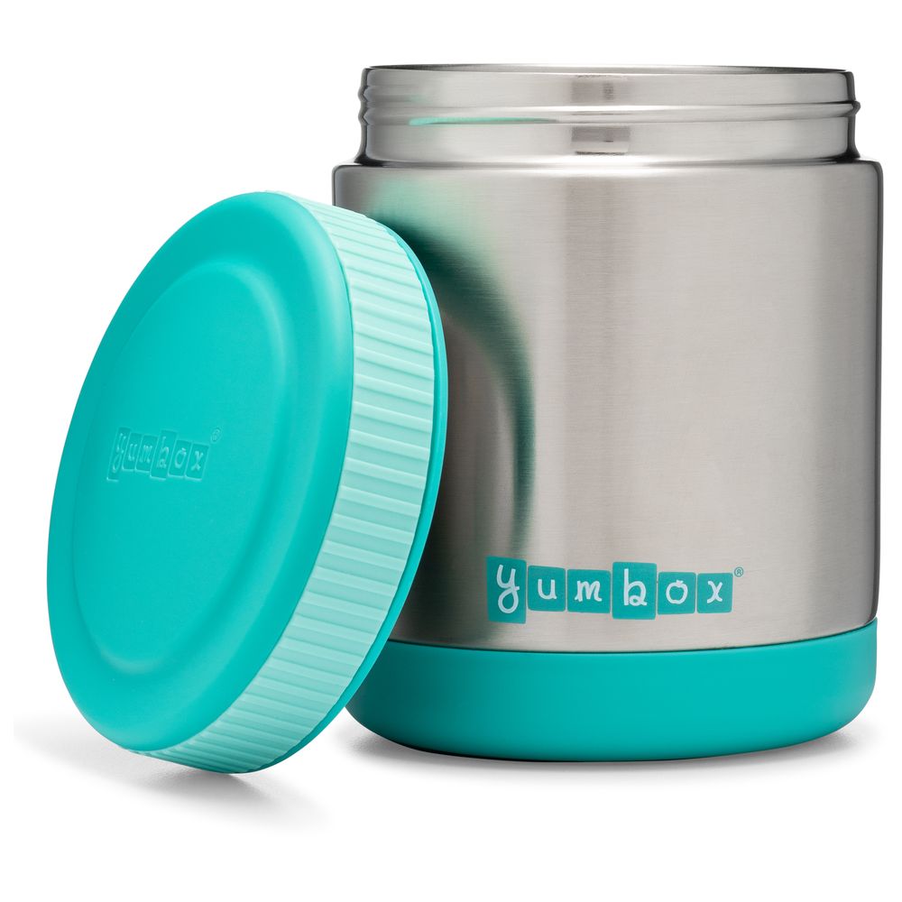 Yumbox - Caicos Thermal Jar with Spoon - Aqua