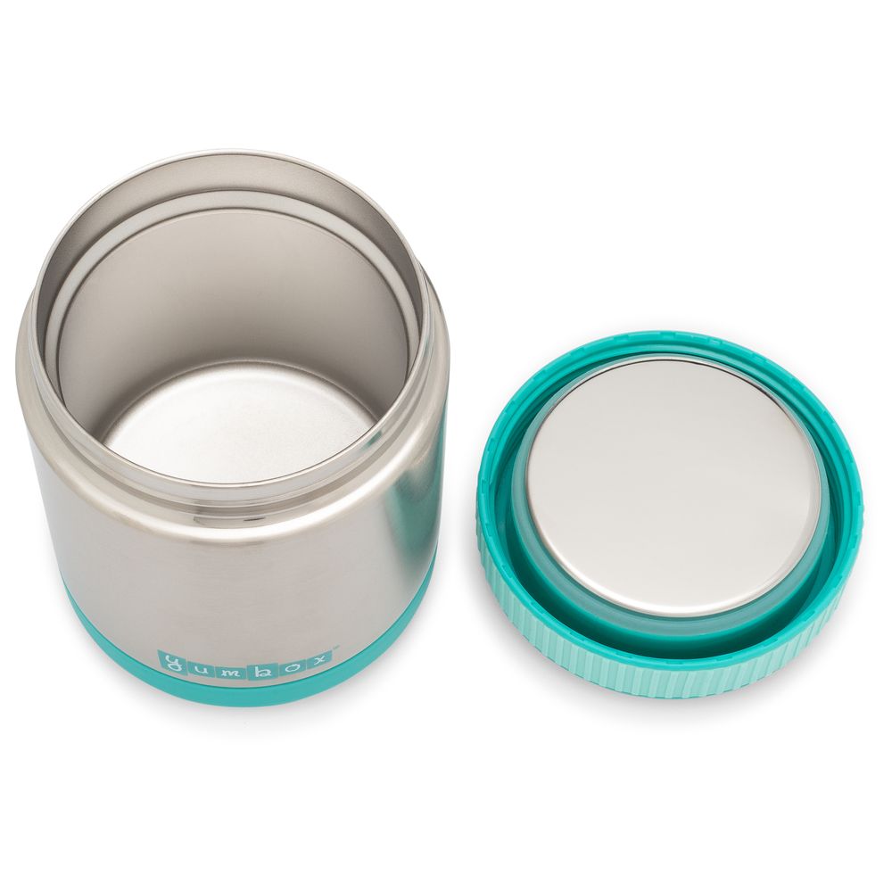 Yumbox - Caicos Thermal Jar with Spoon - Aqua