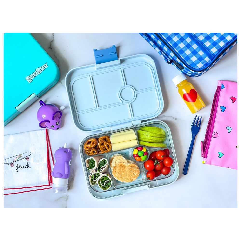 Yumbox - Paris 6 Compartment Lunch Box - Hazy Grey
