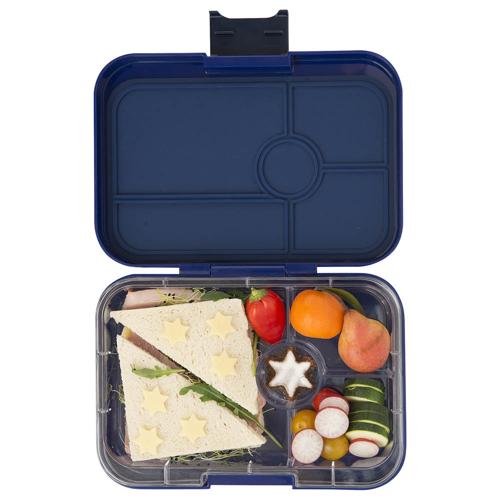 Yumbox - 4 Compartments Portofino Blue Tapas Lunchbox - Explore