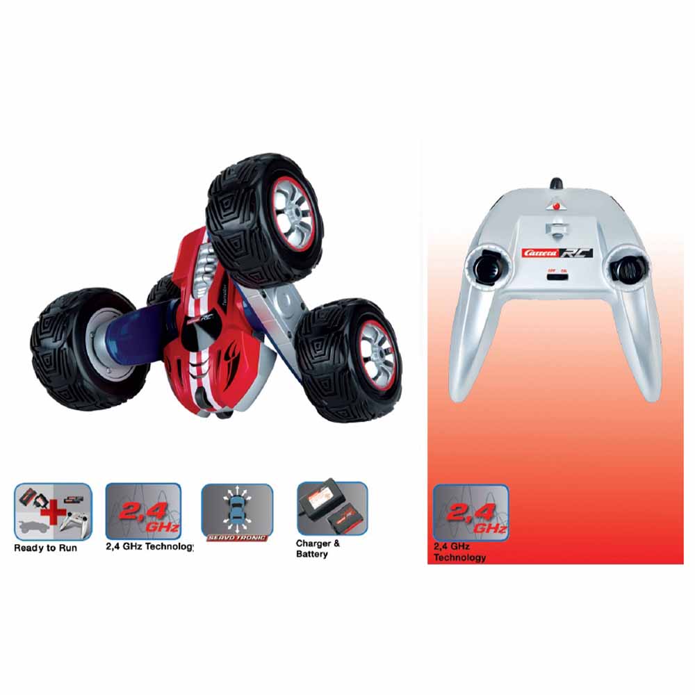 Carrera - RC 1:16 Turnator - Red