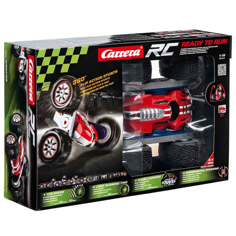 Carrera - RC 1:16 Turnator - Red