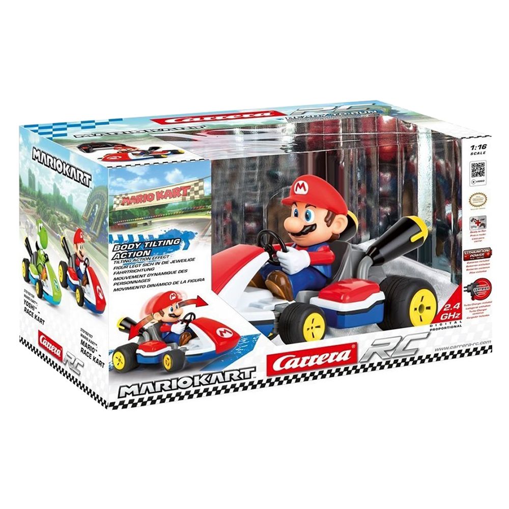 Carrera - 1:16 RC Mario Race Kart with Sound