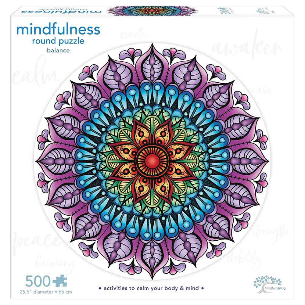 Ambassador Games - Mindful Living Mandala Puzzle - Balance