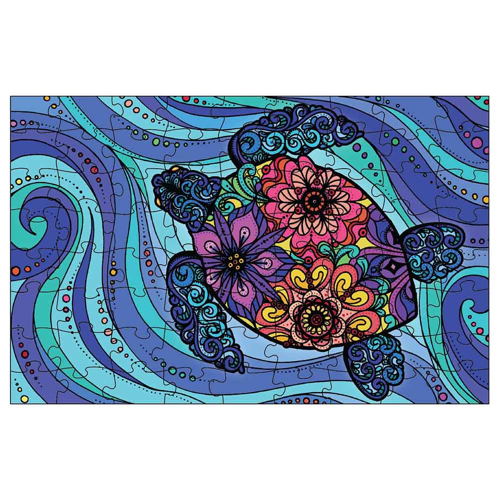 Ambassador Games - Mindful Puzzle - Flow Like A Turtle - 72pcs