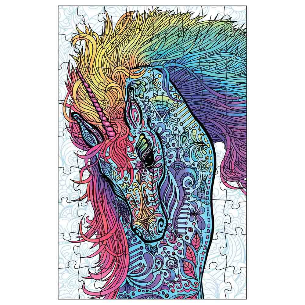 Ambassador Games - Mindful Puzzle - Brave As A Unicorn - 72pcs