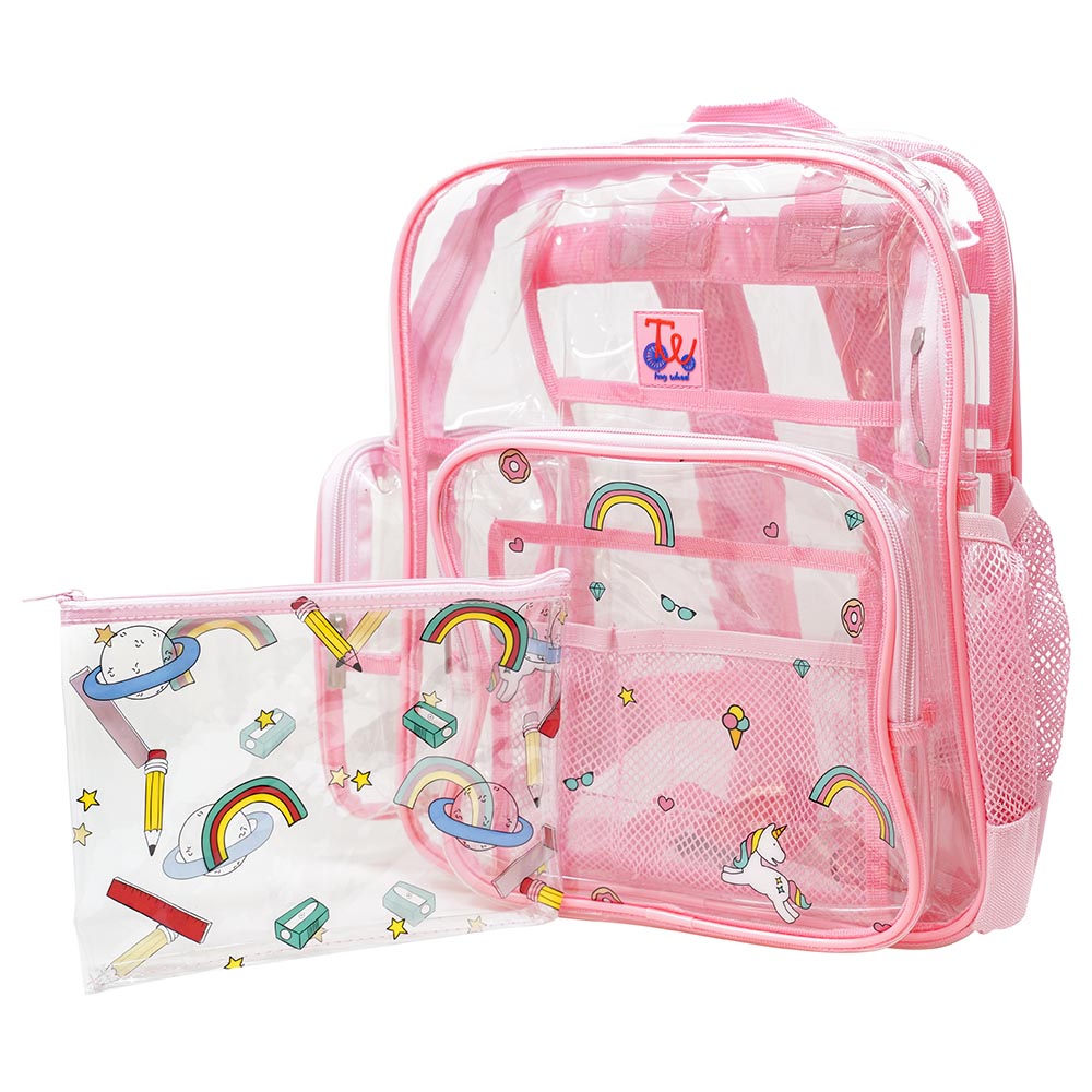TW Bento Box - Unicorn Backpack Including Pencil Case - Pink