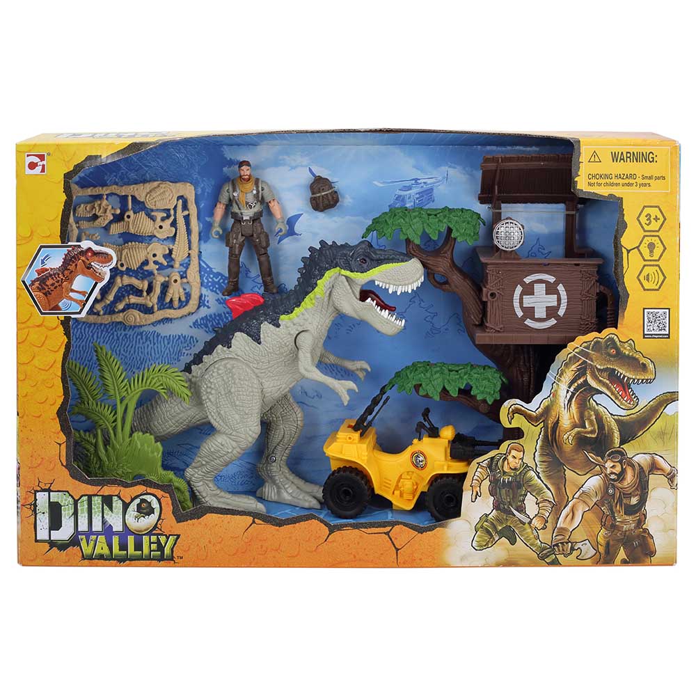 Chap Mei - Dino Valley Mega Roar Treehouse Assault Play Set