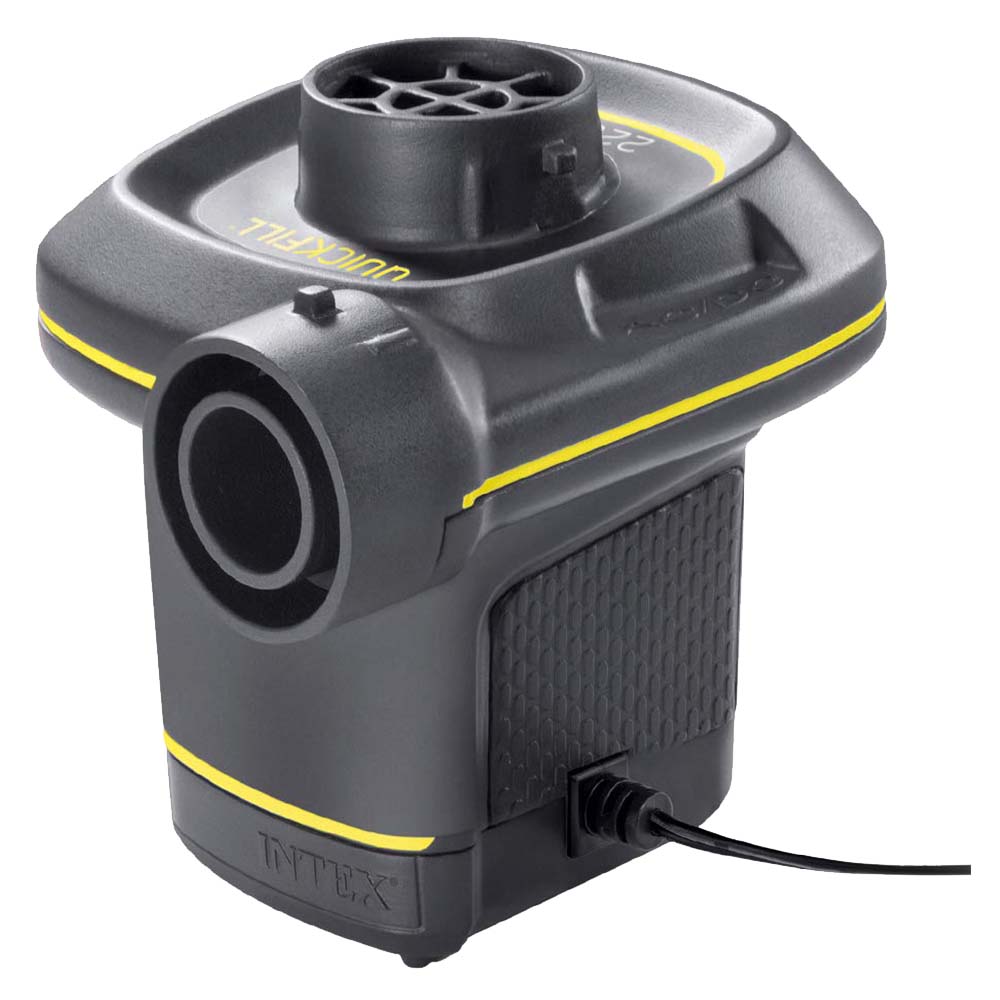 Intex - Quick-Fill AC/DC Electric Pump - Black