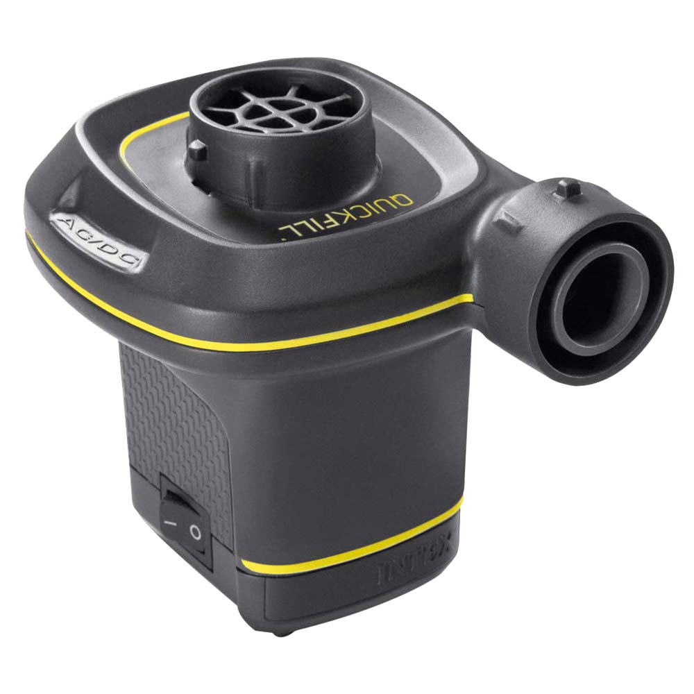 Intex - Quick-Fill AC/DC Electric Pump - Black