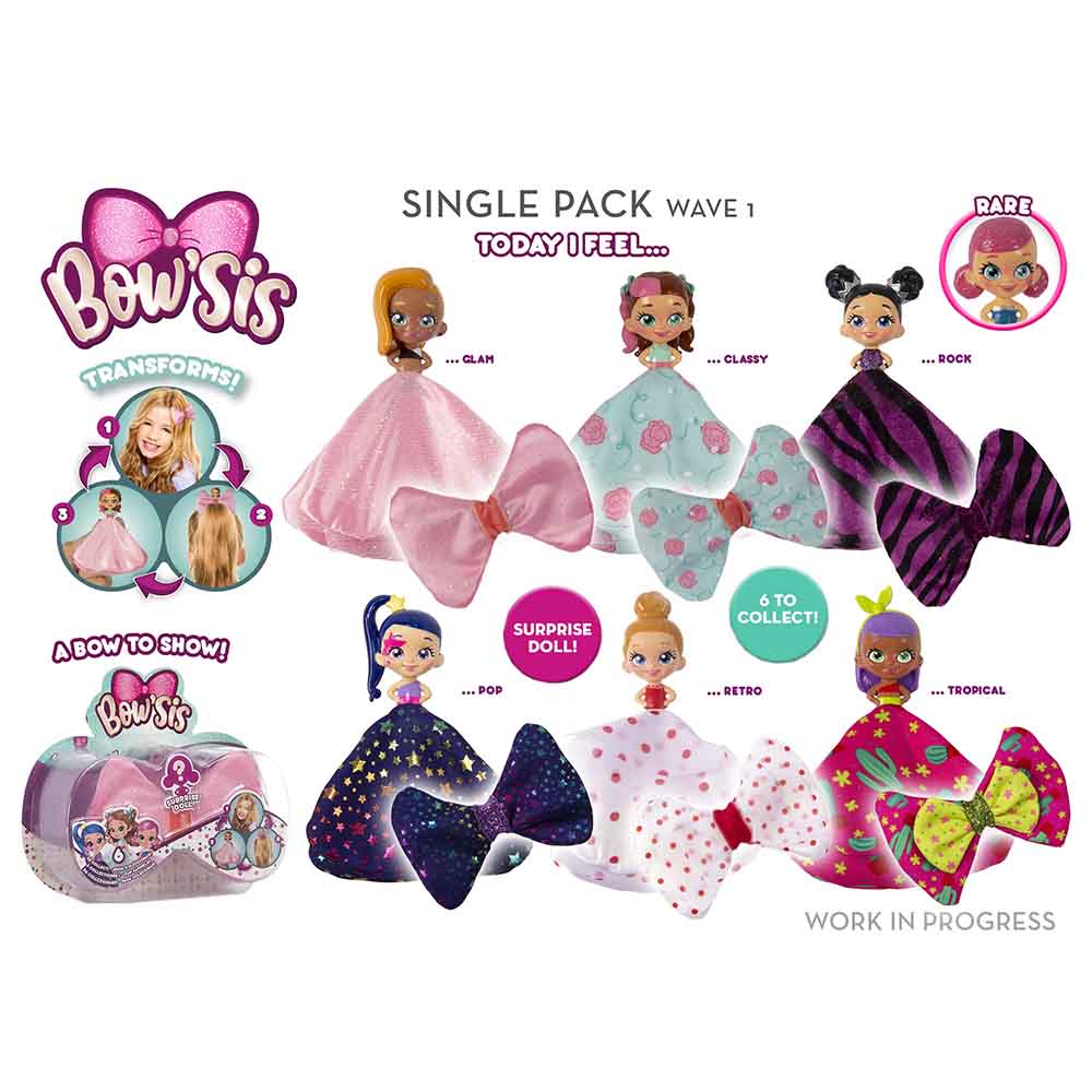 IMC Toys - Bowsis Mini Doll - Assorted 1pc