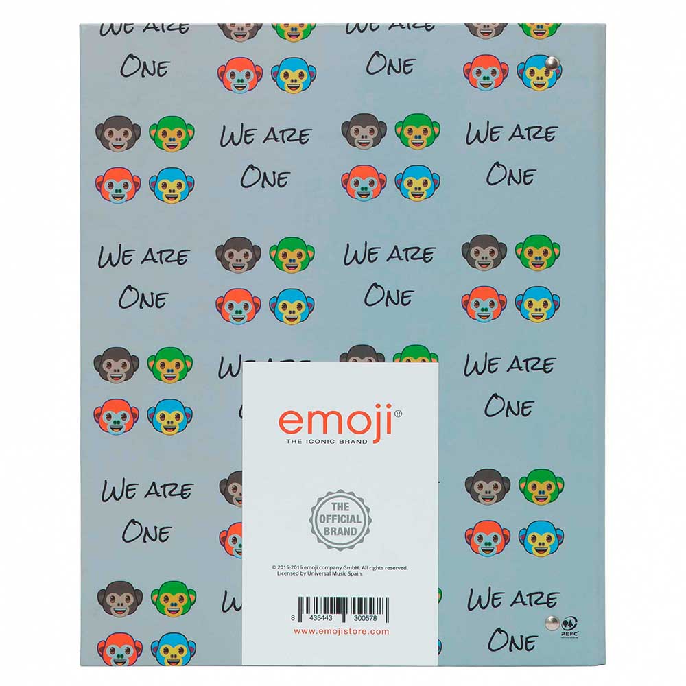 emoji - We Are One Ring Binder