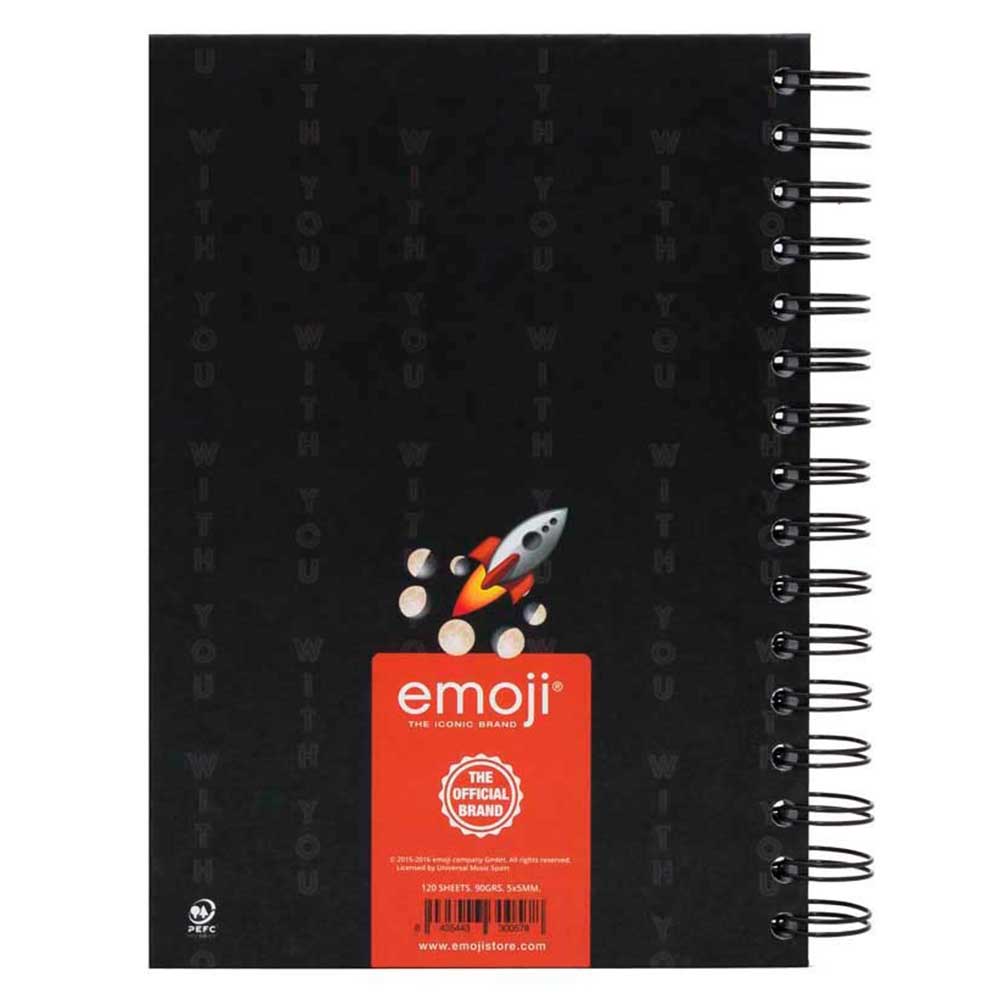 emoji - With You Until The End A5 Notebook