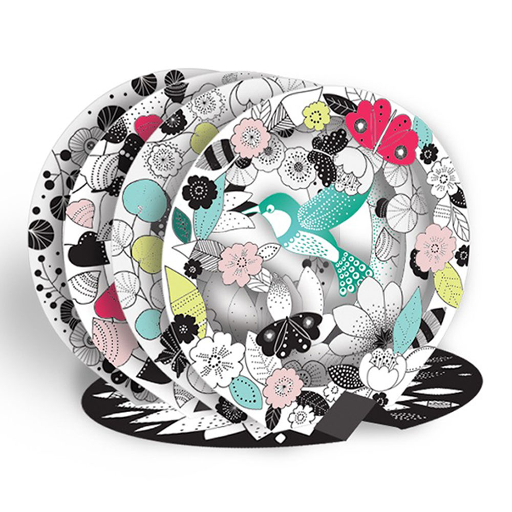 Mon Petit Art - Coloring Set 3D Color Bulle - Colibri