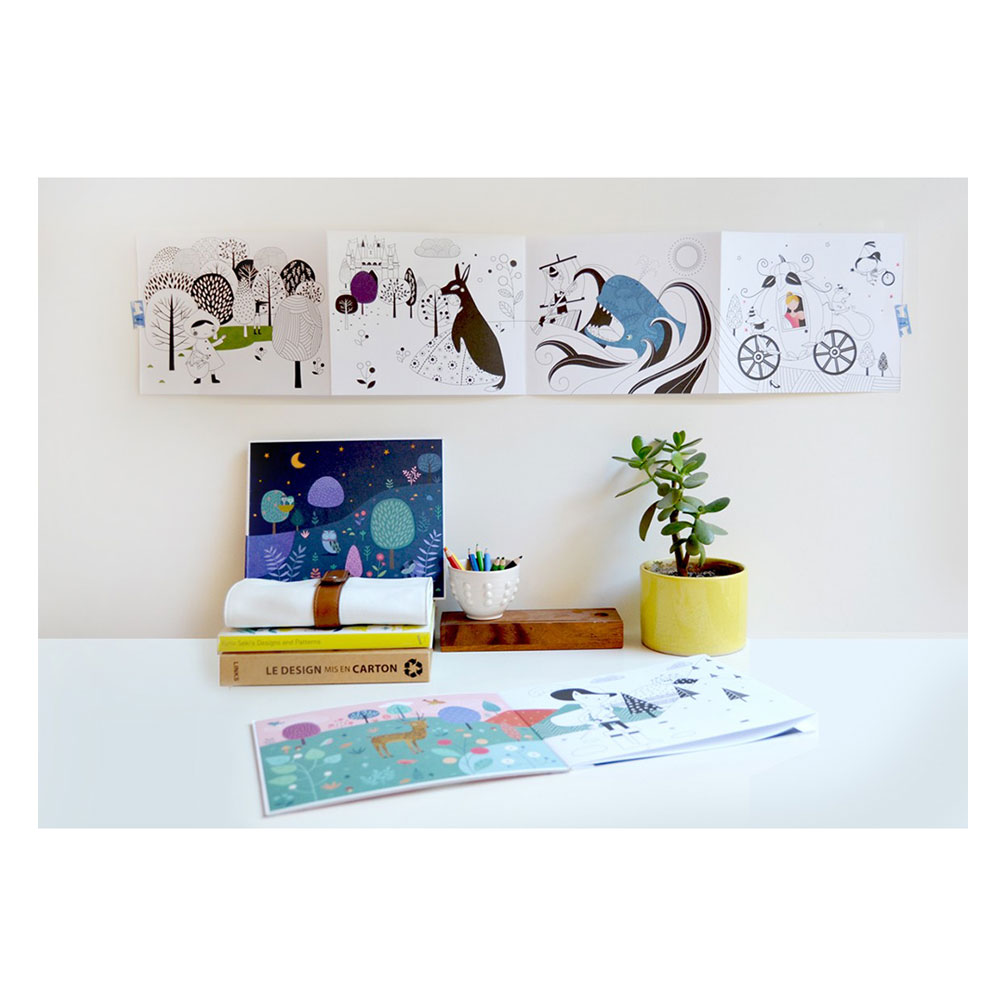 Mon Petit Art - Frieze To Color - 12 Tales