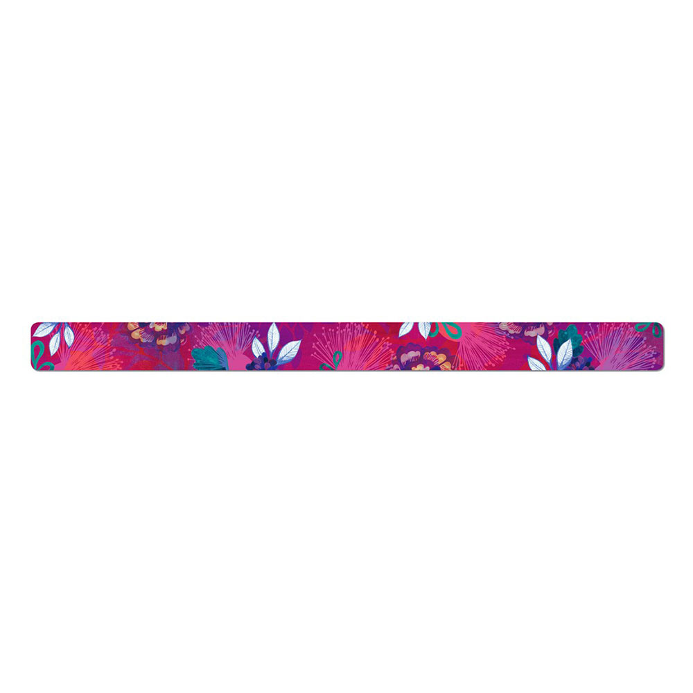 Mon Petit Art - Metallic Ribbon - Pink flowers