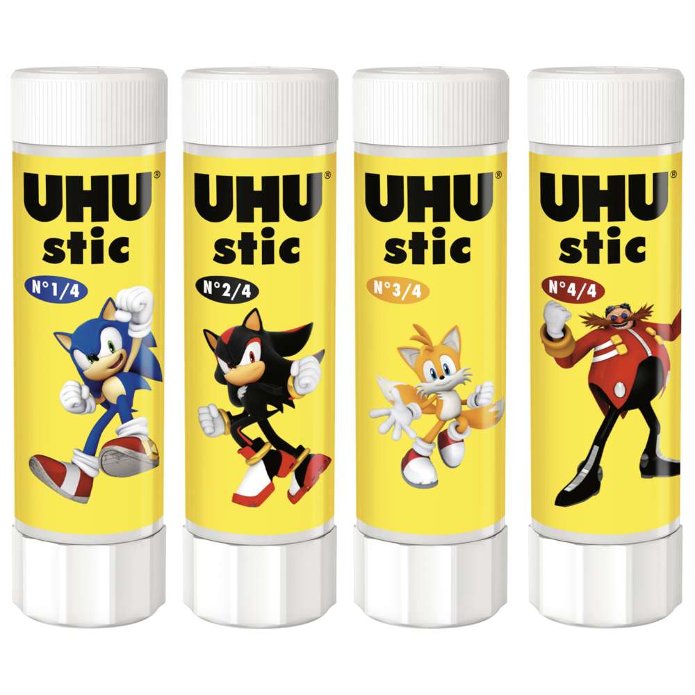 Uhu - The Proven Glue Stick - 40G - 4pcs