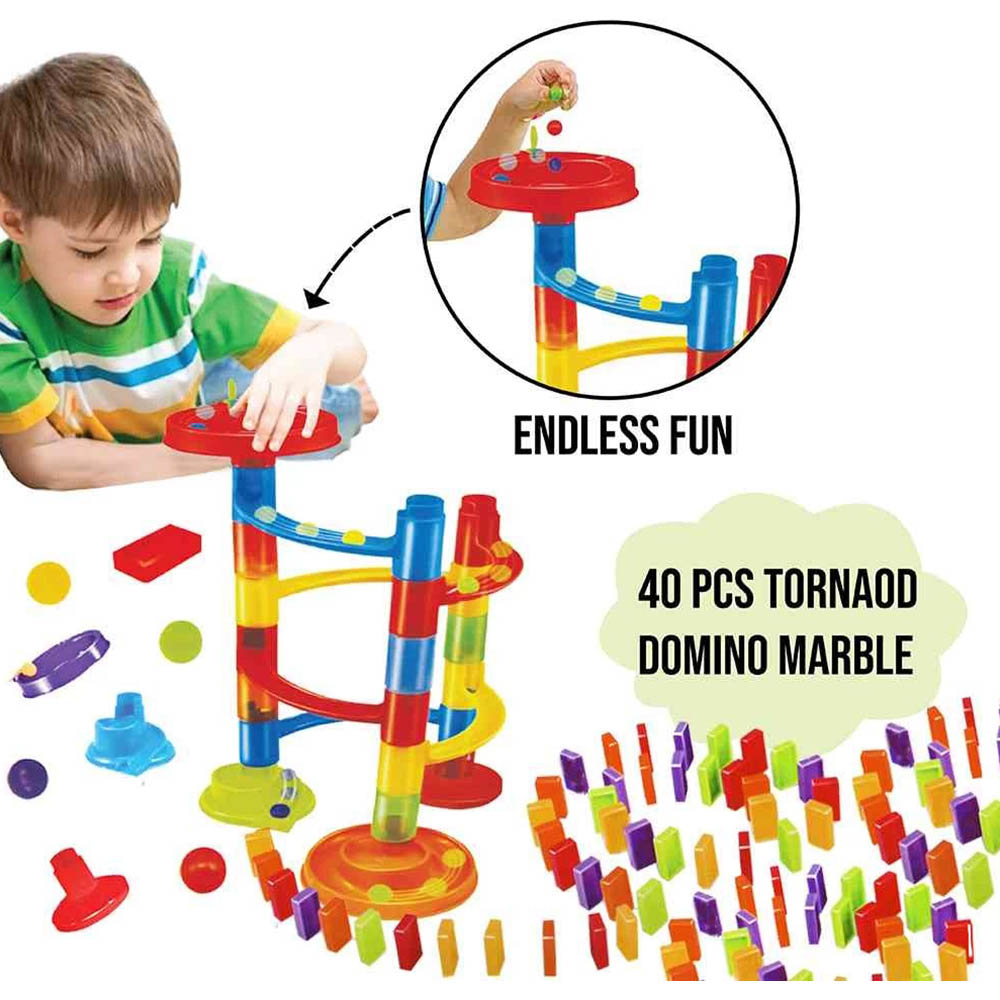 UKR - Marble Race Domino Run Blocks - 40pcs
