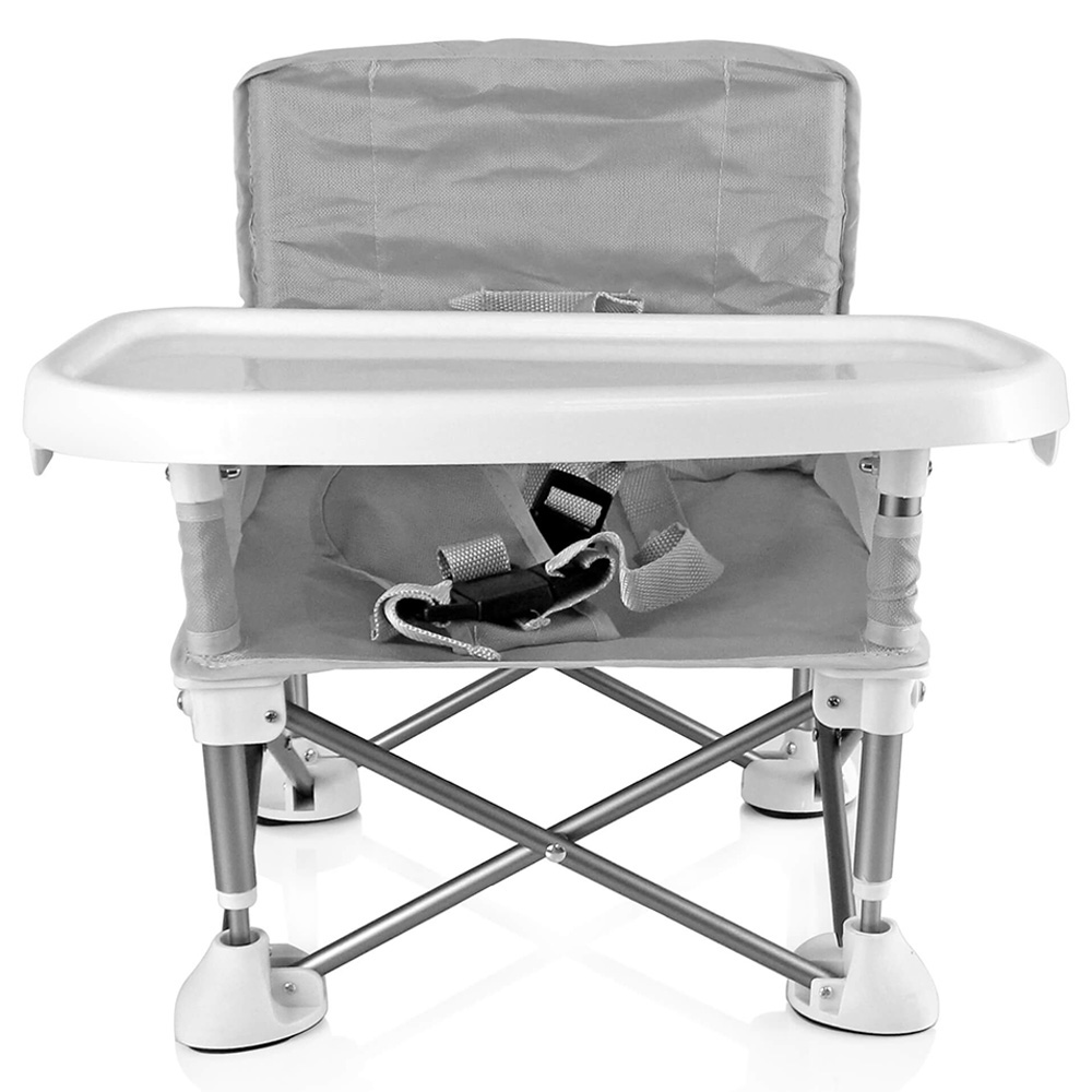 UKR Baby Chair Foldable With Bag - Grey