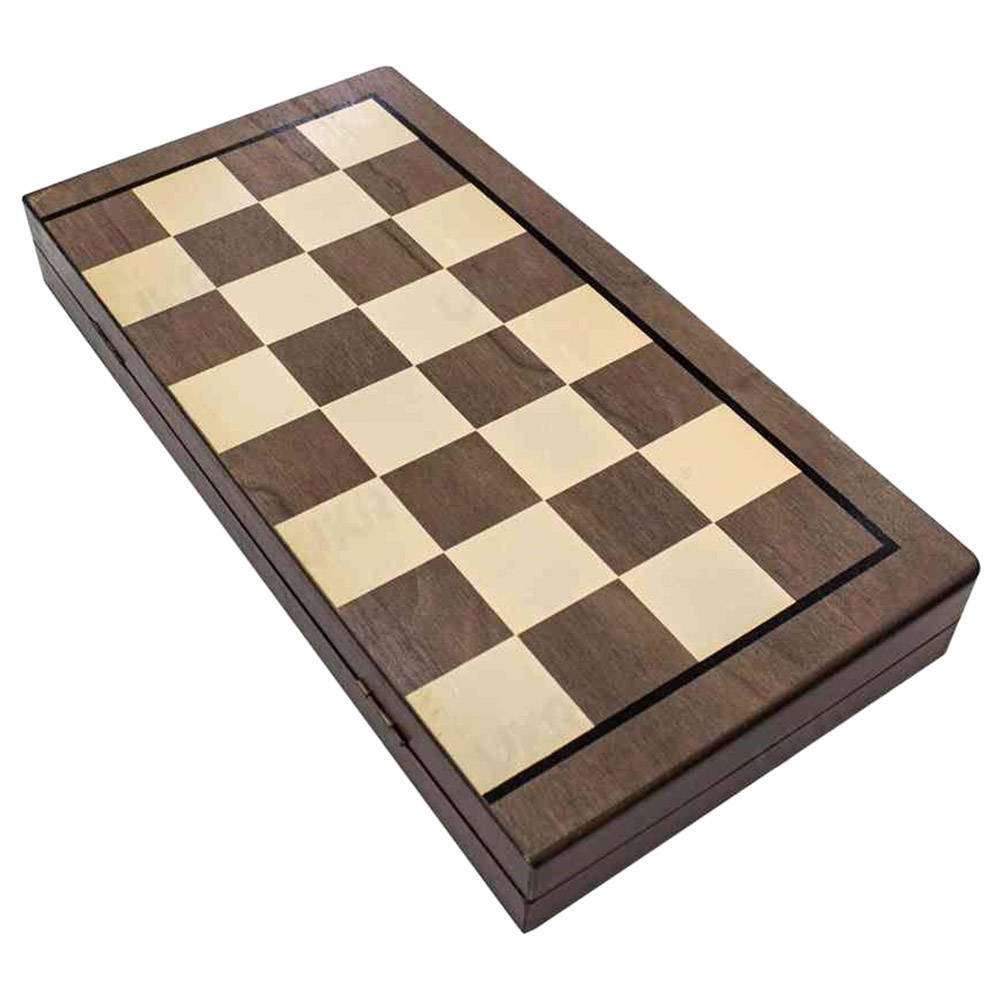 UKR - 3-in-1 Wooden Magnetic Chess - 15-inch