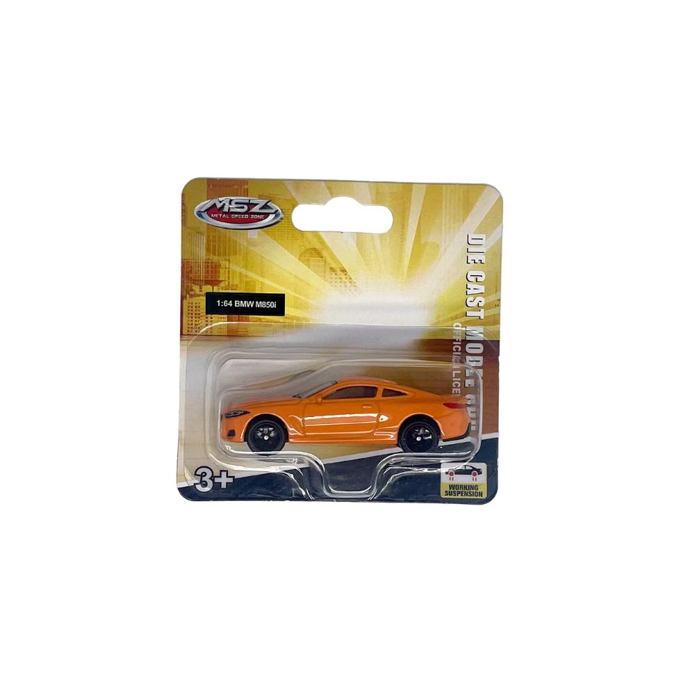 Msz - 1/64 BMW M850I Car Die-Cast Replica - Orange