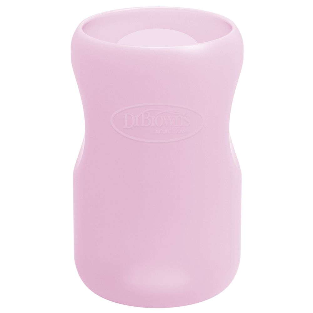 Dr. Brown's - W-N Glass Bottle Sleeve - Pink - 270ml