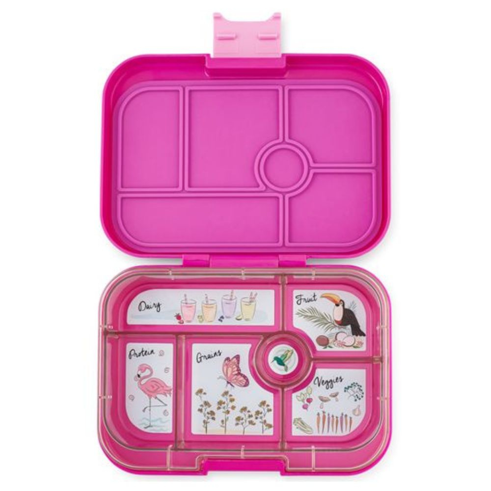 Yumbox - 6 Compartments Original Malibu Lunchbox Purple Paradise