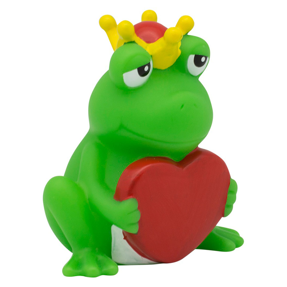 LILALU - Frog with Greeting Heart Design - Green