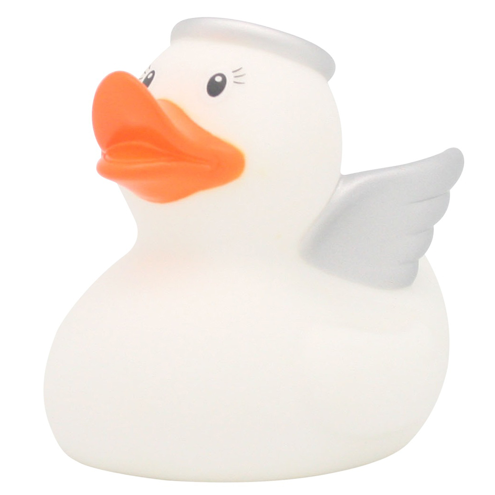 LILALU - Angel Rubber Duck - White