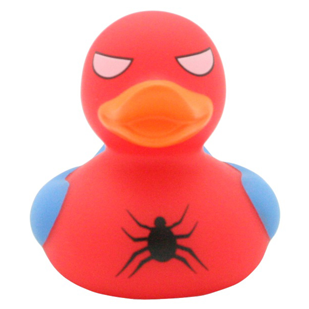 LILALU - Spidy Rubber Duck - Red & Blue