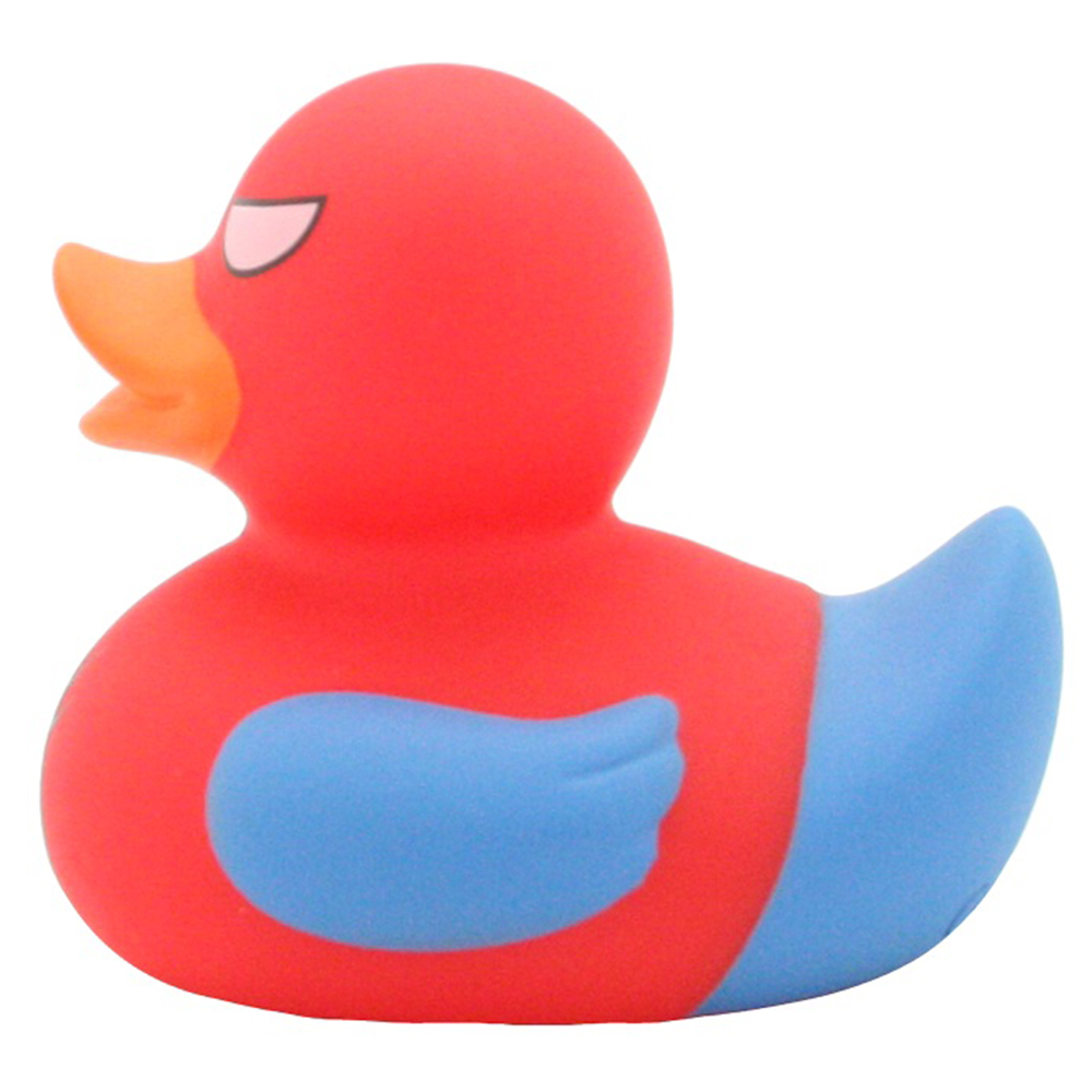 LILALU - Spidy Rubber Duck - Red & Blue