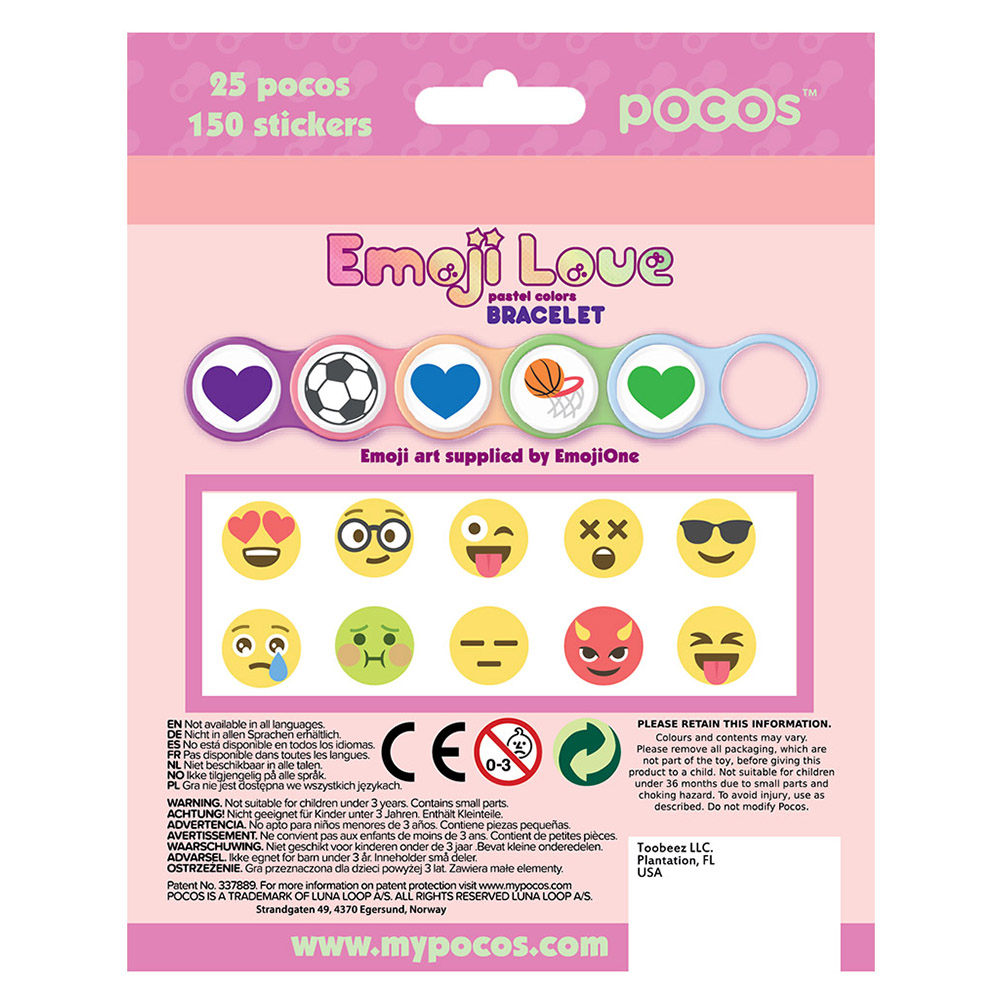 Pocos - Pastel Colour Necklace Kit 25pcs