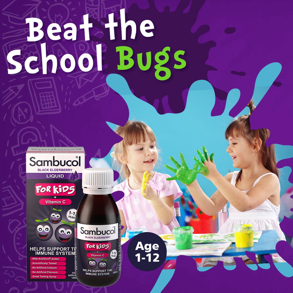 Sambucol - Kids Vitamin C Liquid Support Immune System 120ml