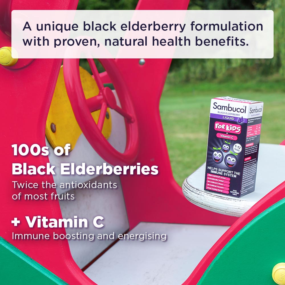 Sambucol - Kids Vitamin C Liquid Support Immune System 120ml