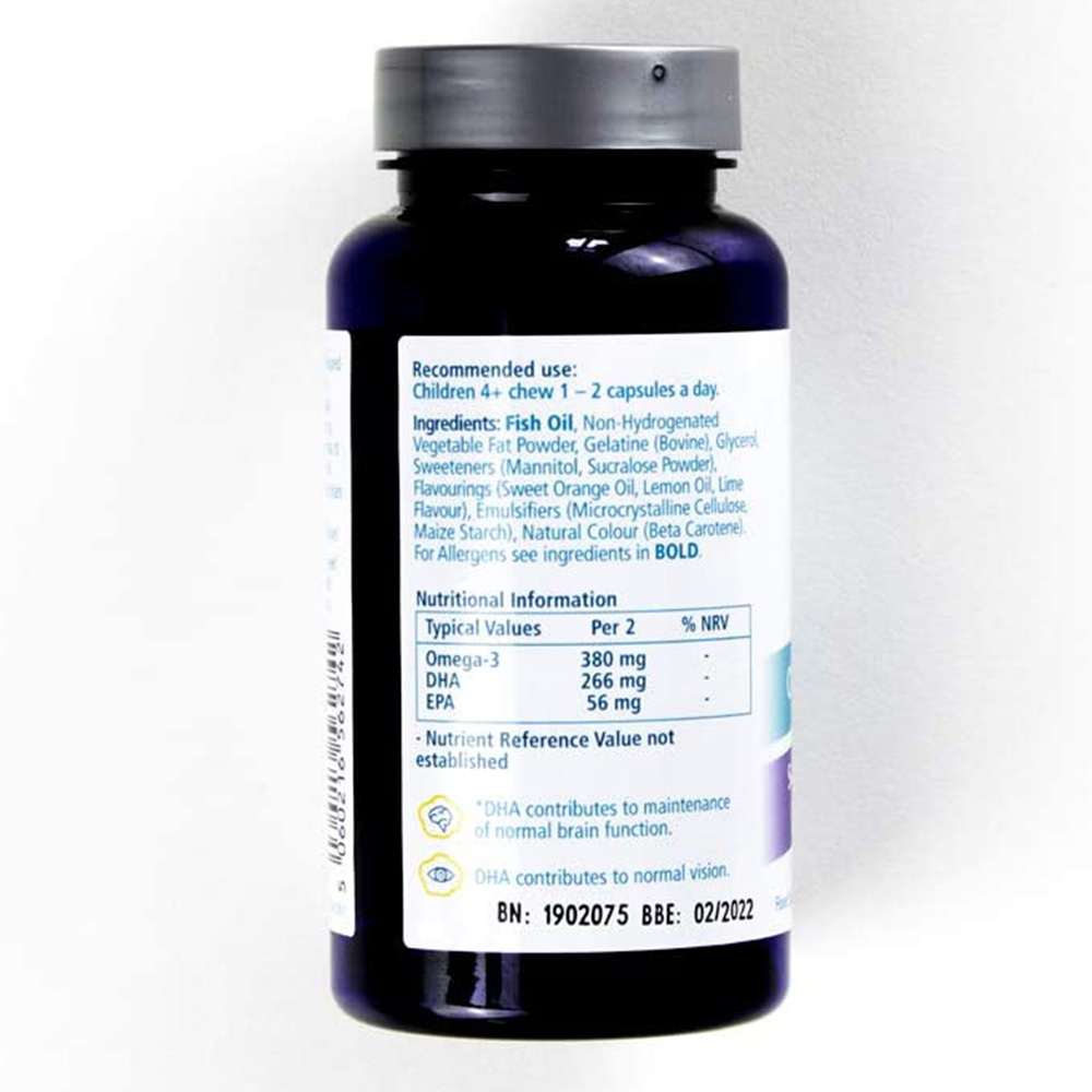Bioglan - SmartKids Brain Formula Capsules Omega 3 DHA 30'S