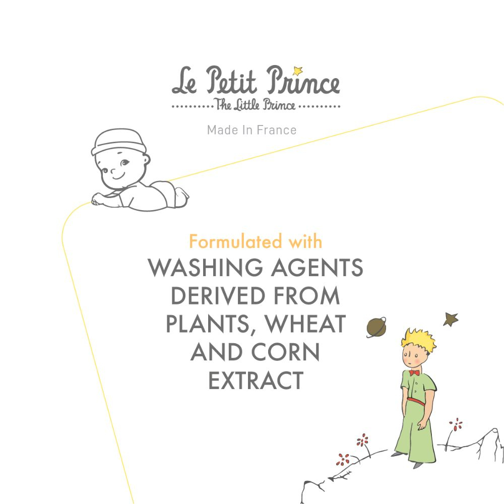 Le Petit Prince - 2 in 1 Baby Liquid Detergent - 1000ml