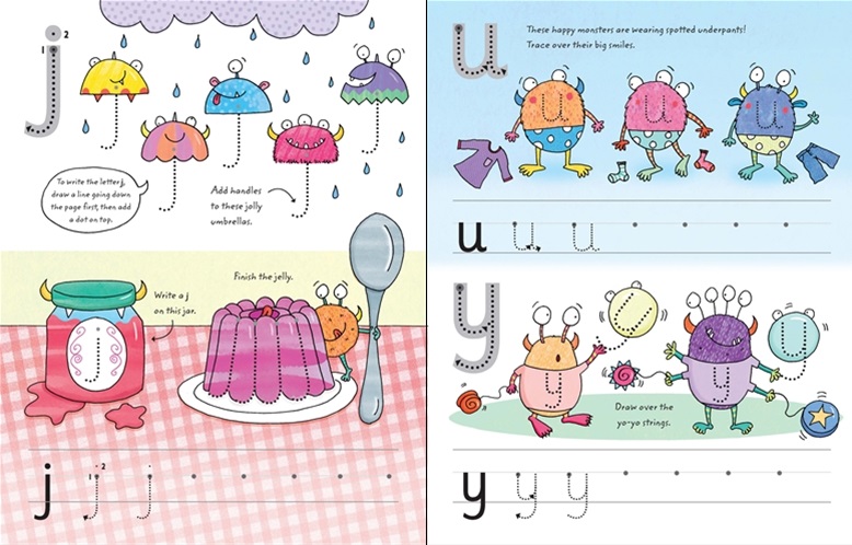 Usborne Books - Wipe-Clean Lower-Case Letters