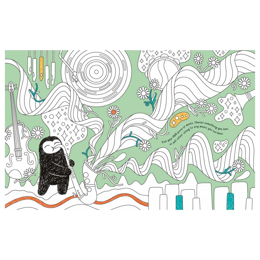 Colour Yourself Calm - Coloring Book