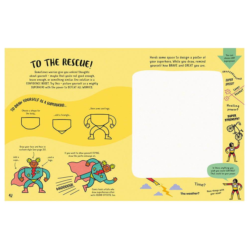 Usborne Books - Unworry Drawing Book
