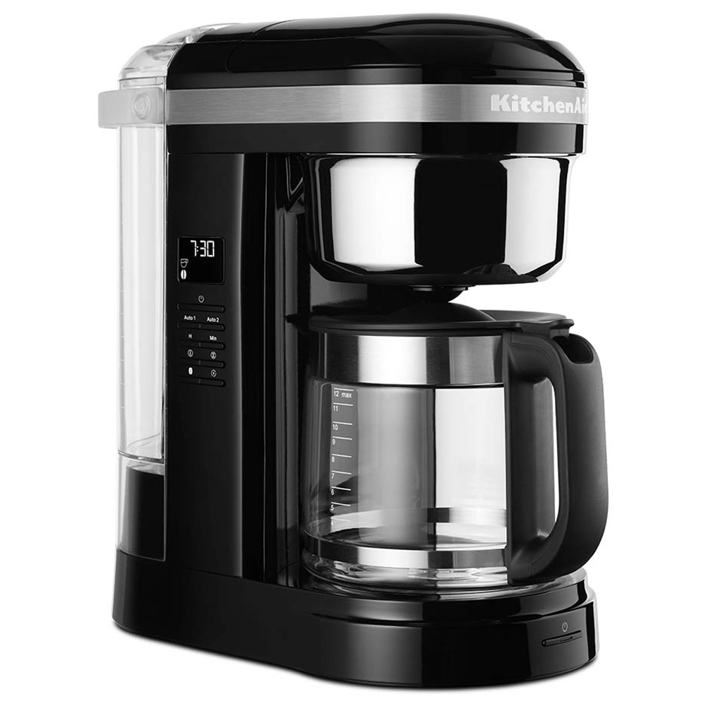 KitchenAid Drip Coffee Maker with Spiral Shower Head - Onyx Black