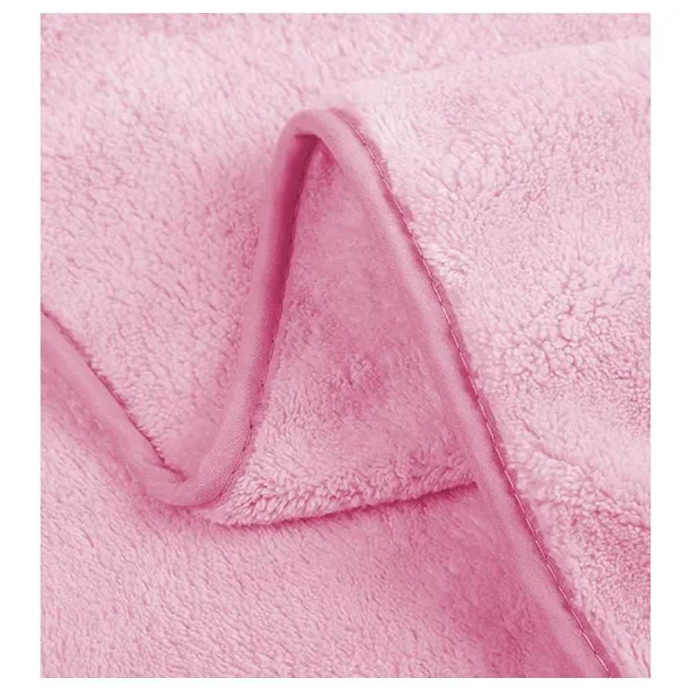 Star Babies - Microfiber Hooded Towel & Disposable Towel 3pcs - Pink